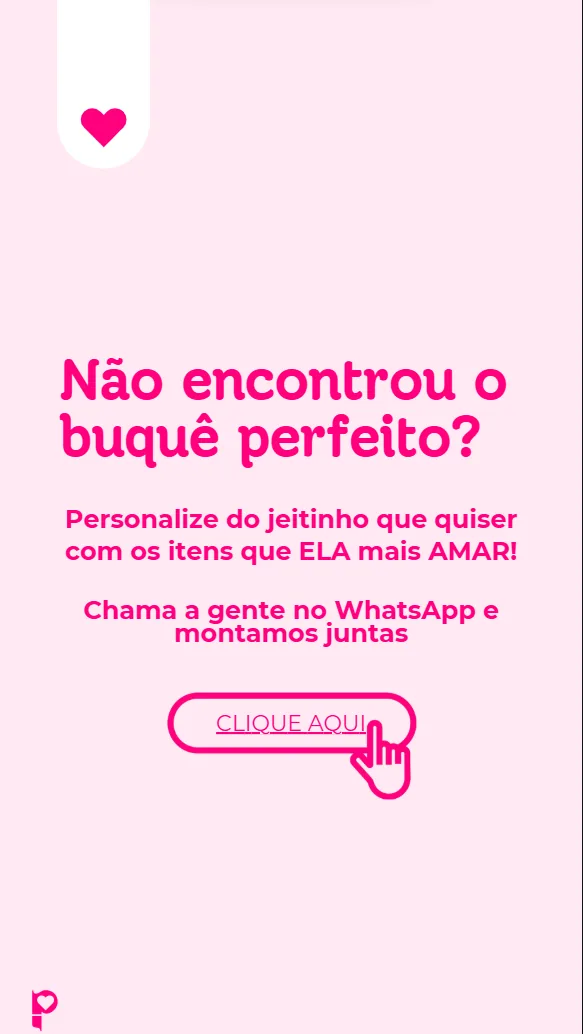Buquê personalizado